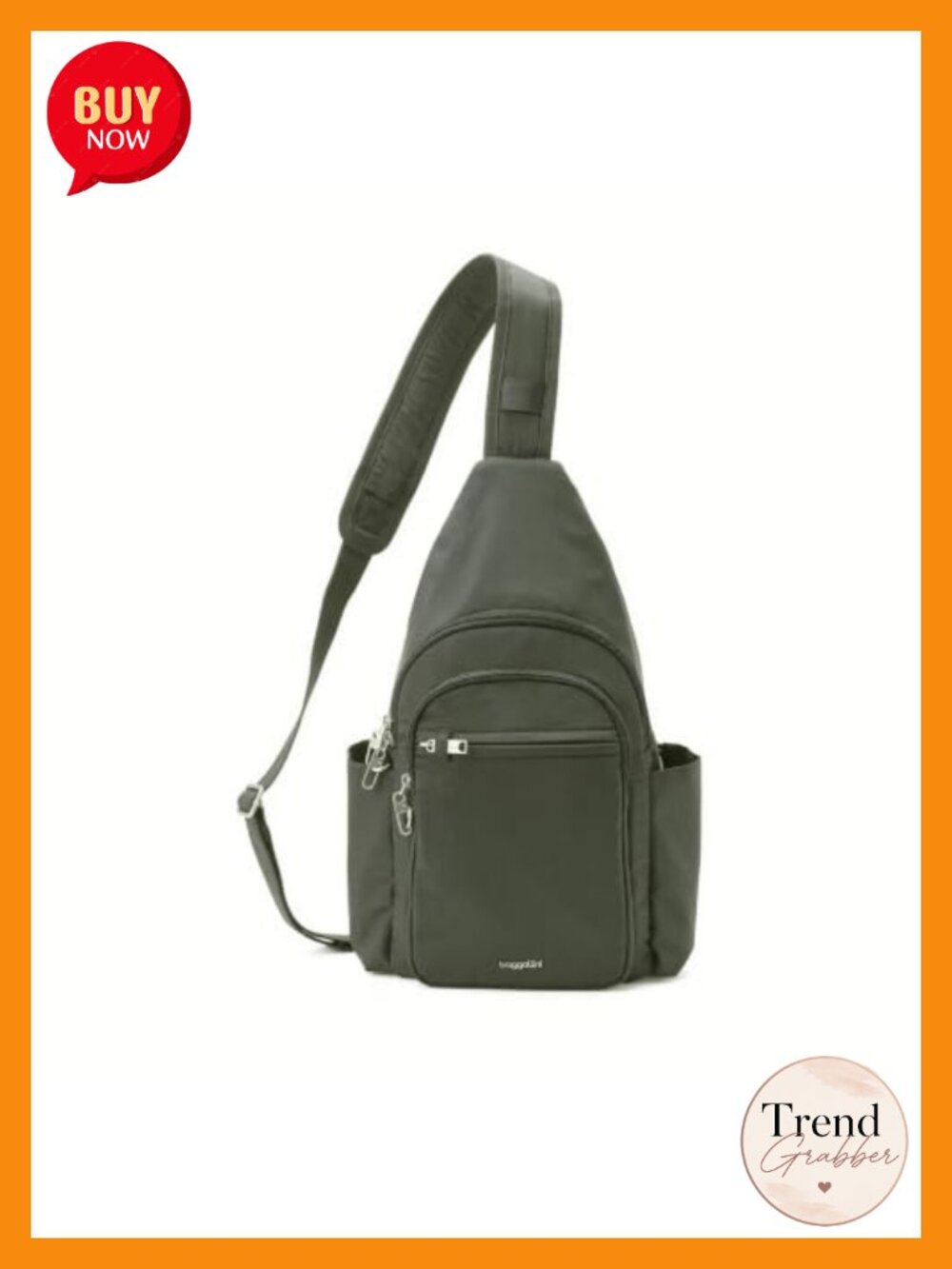 Anti-Theft Large Daytripper Sling RFID Crossbody Travel Bag
